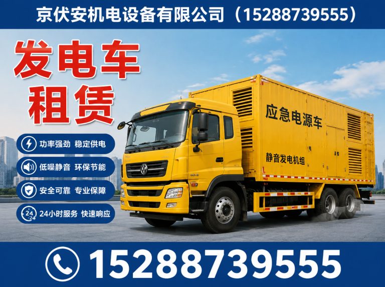 玉树发电车出租展示图